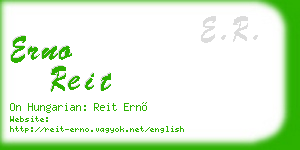 erno reit business card